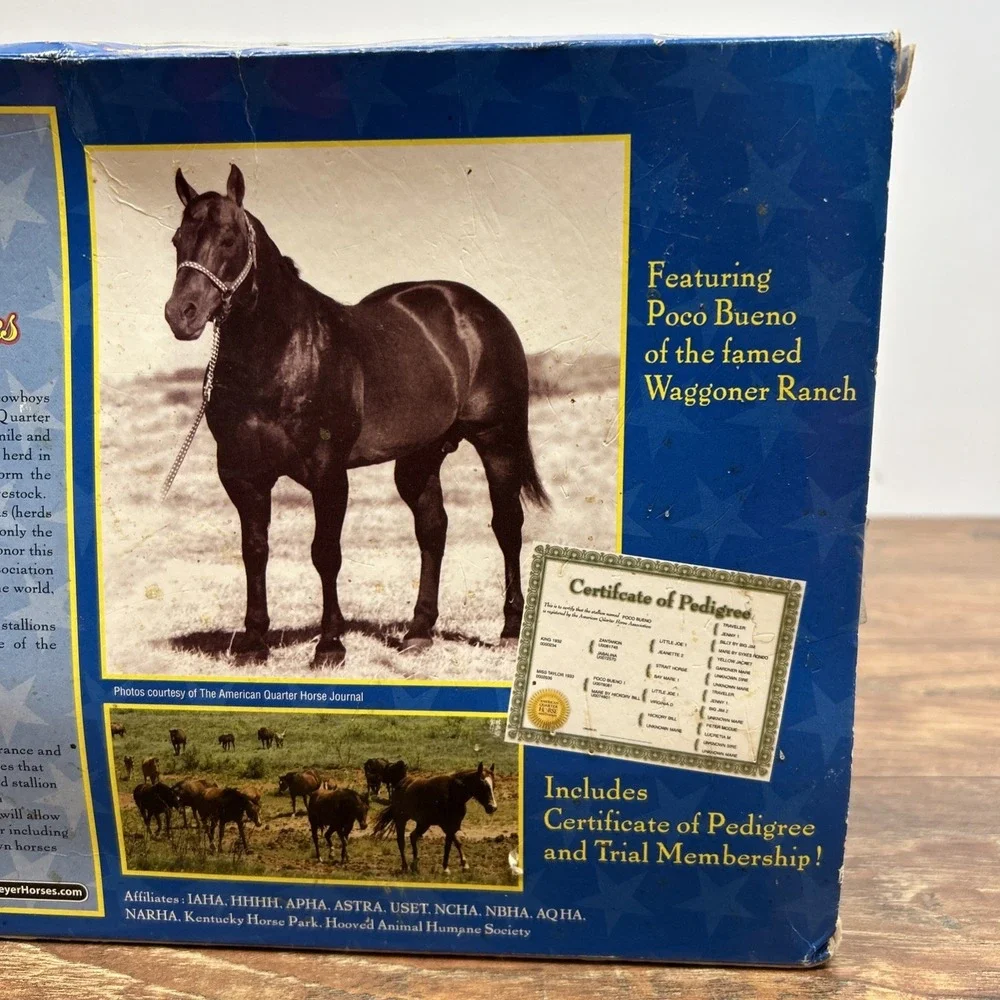 Vintage Breyer #750602 American Quarter Horses Poco Bueno Family New‎ 2007